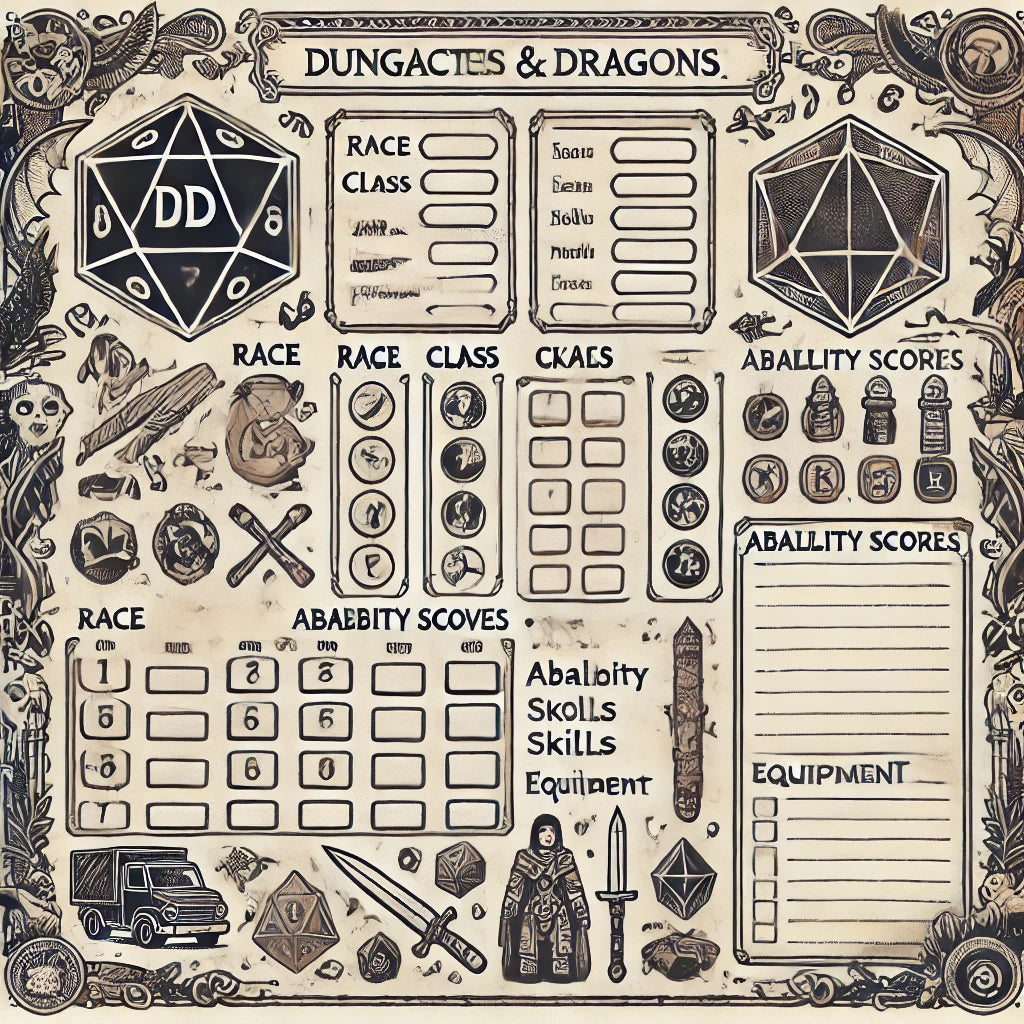 Creating Characters in Dungeons & Dragons (D&D): A Comprehensive Guide