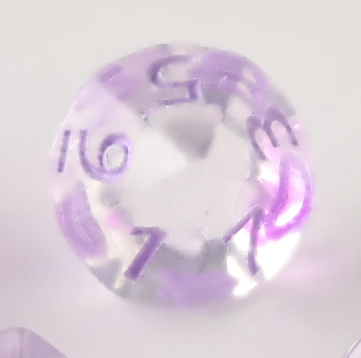 Sada kostek Crystal Clear Pink Dungeons & Dragons (sada kostek DND)