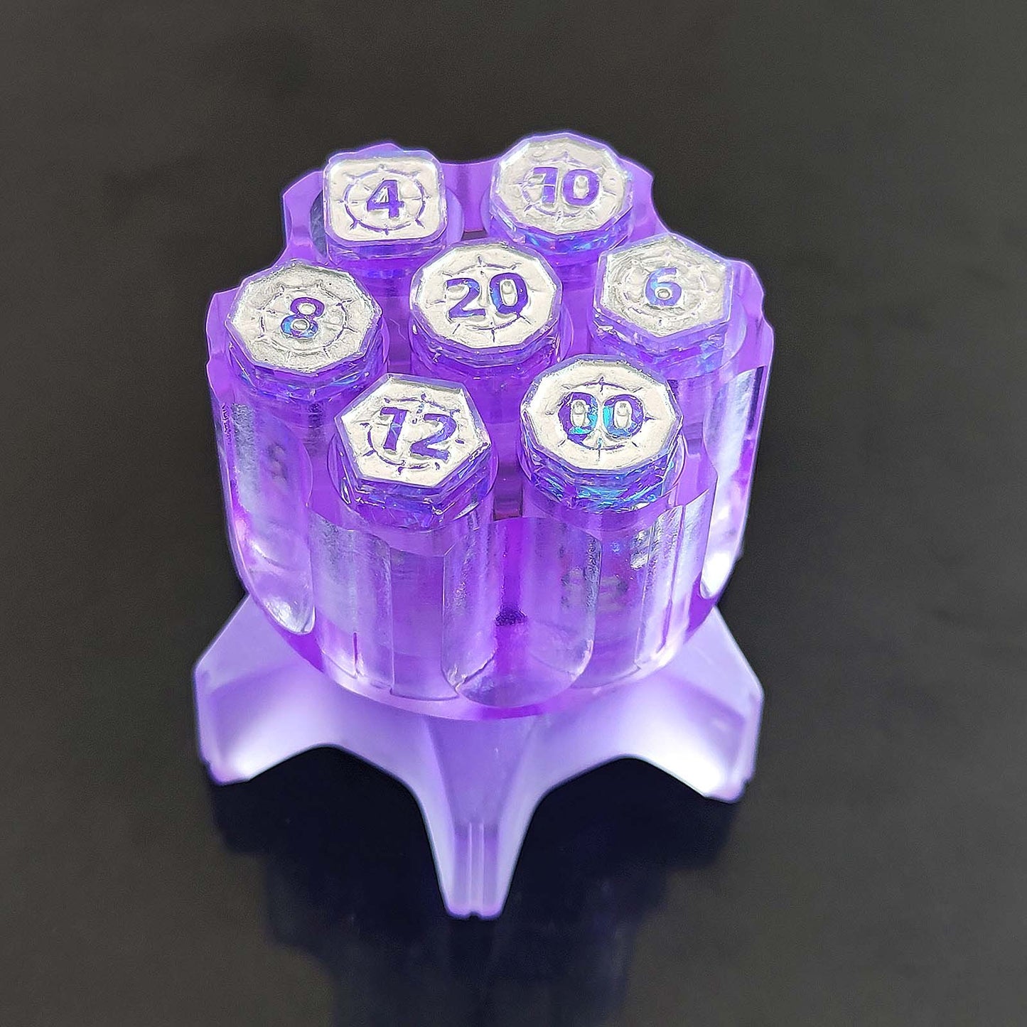 Revolver Resin Dice Set