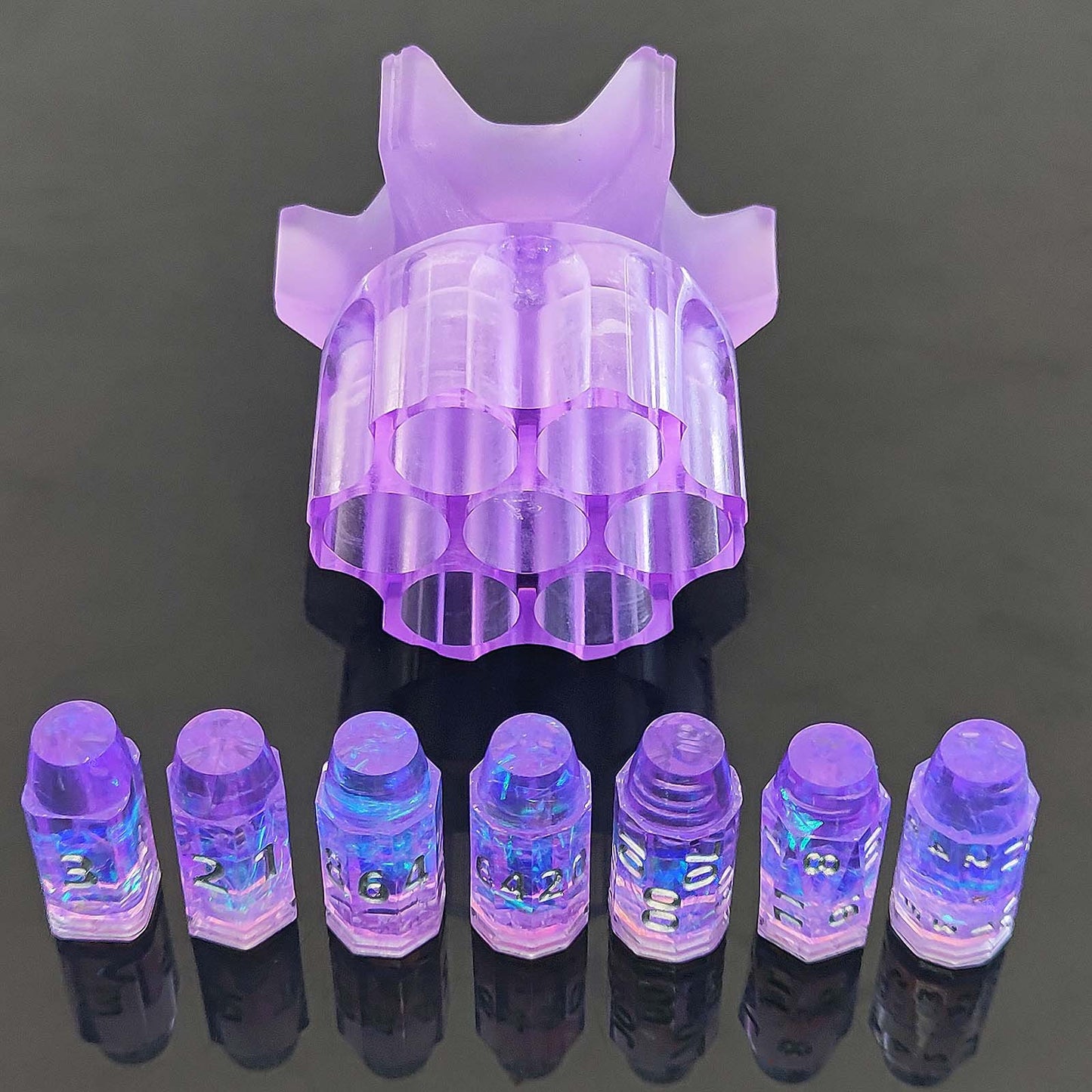 Revolver Resin Dice Set