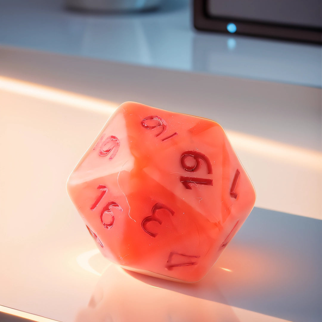 Set di Dadi Ember Glow Dungeons & Dragons (Set di Dadi DND)