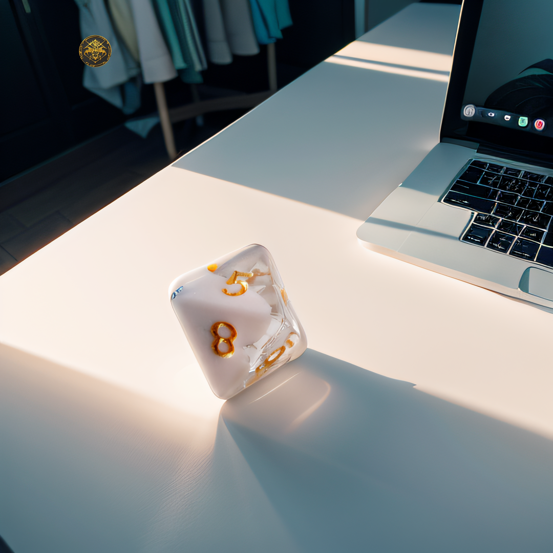 Bad Cheese Dragon and Dungeons & Dragons Dice Set(D&D Dice Set)