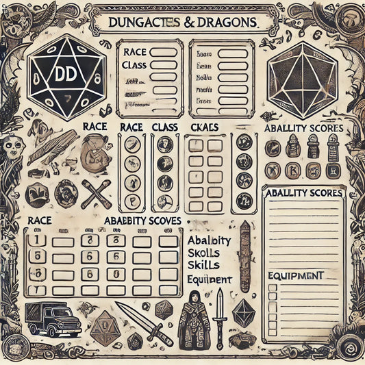 Creating Characters in Dungeons & Dragons (D&D): A Comprehensive Guide