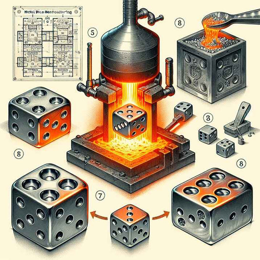 How Are Metal Dice Made: The Craftsmanship Behind the Roll