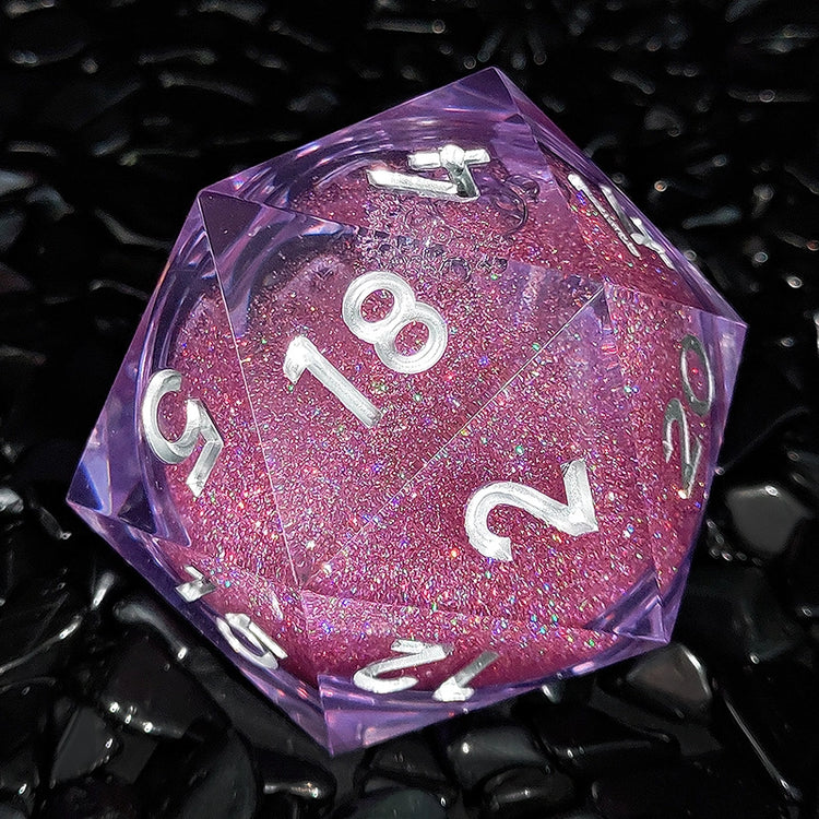 Sharp-Edged Resin Dice