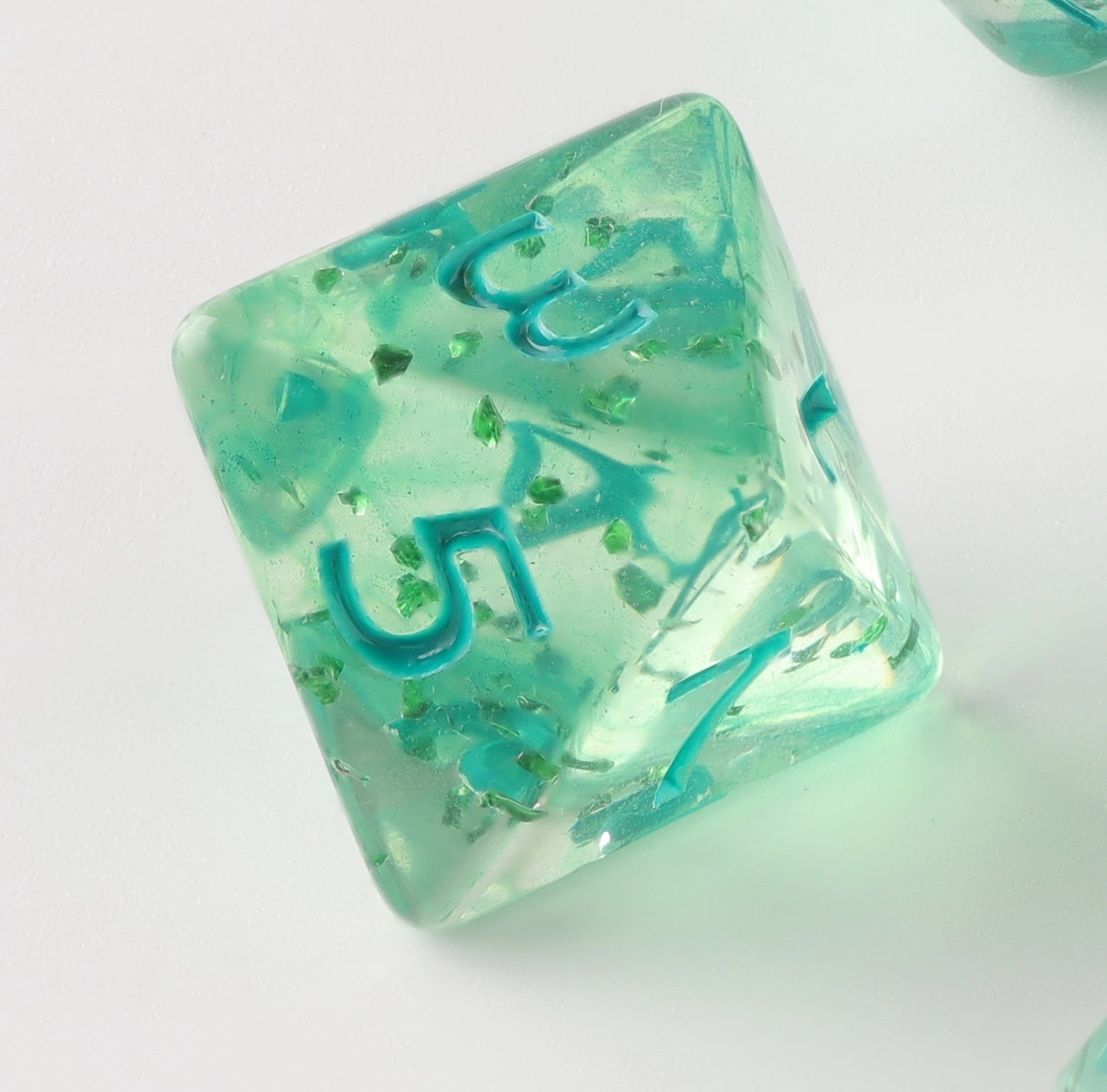 Emerald Whisper Dungeons & Dragons Dice Set(DND Dice Set)