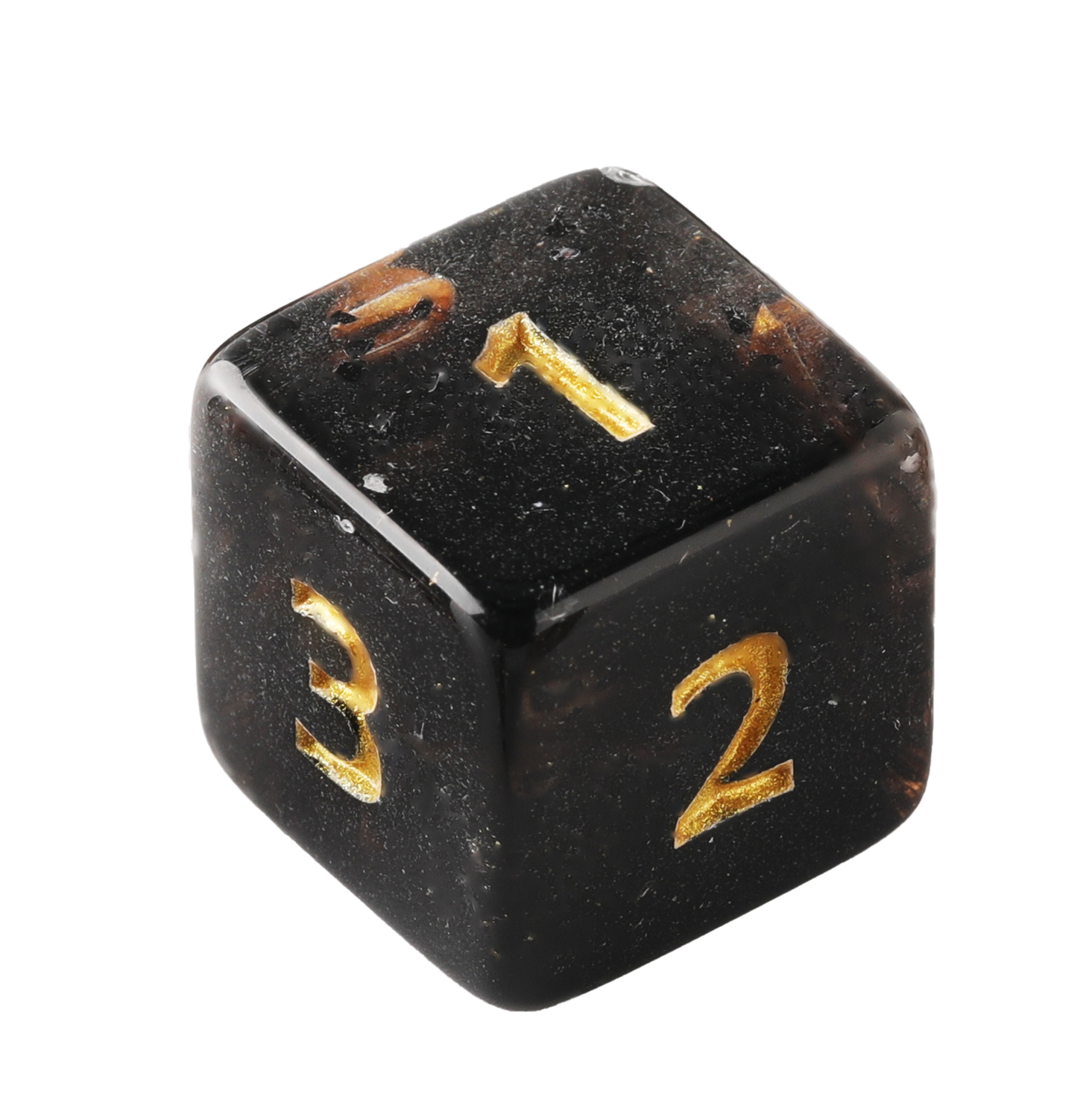 Black crystal Dungeons & Dragons Dice Set(DND Dice Set)