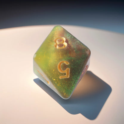 Phosphorescent Grove Dungeons & Dragons Dice Set(DND Dice Set)