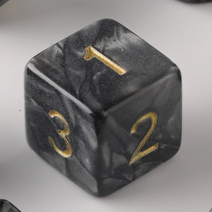 Black Warrior Dungeons & Dragons Dice Set(DND Dice Set)