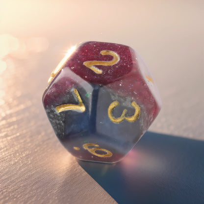 Velvet Azure Dungeons & Dragons Dice Set(DND Dice Set)