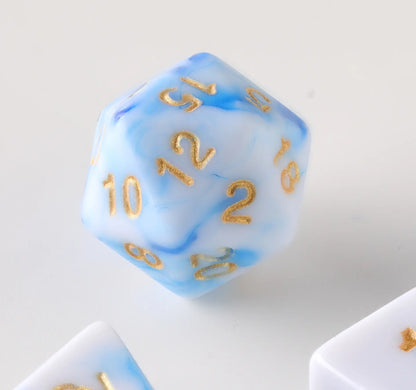 Oceantransparent Dungeons & Dragons Dice Set(DND Dice Set)