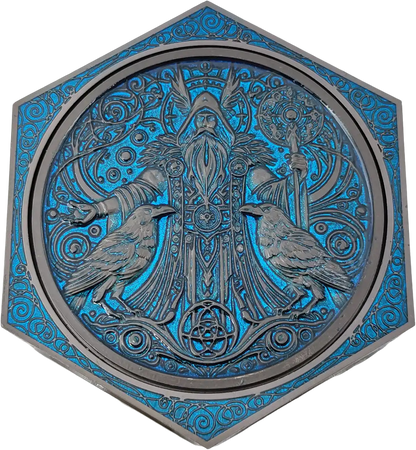 Chromatic Dragon's Fortune Dial - Multi-Function D&D Metal Dice with Rotating Dials & Number Wheel