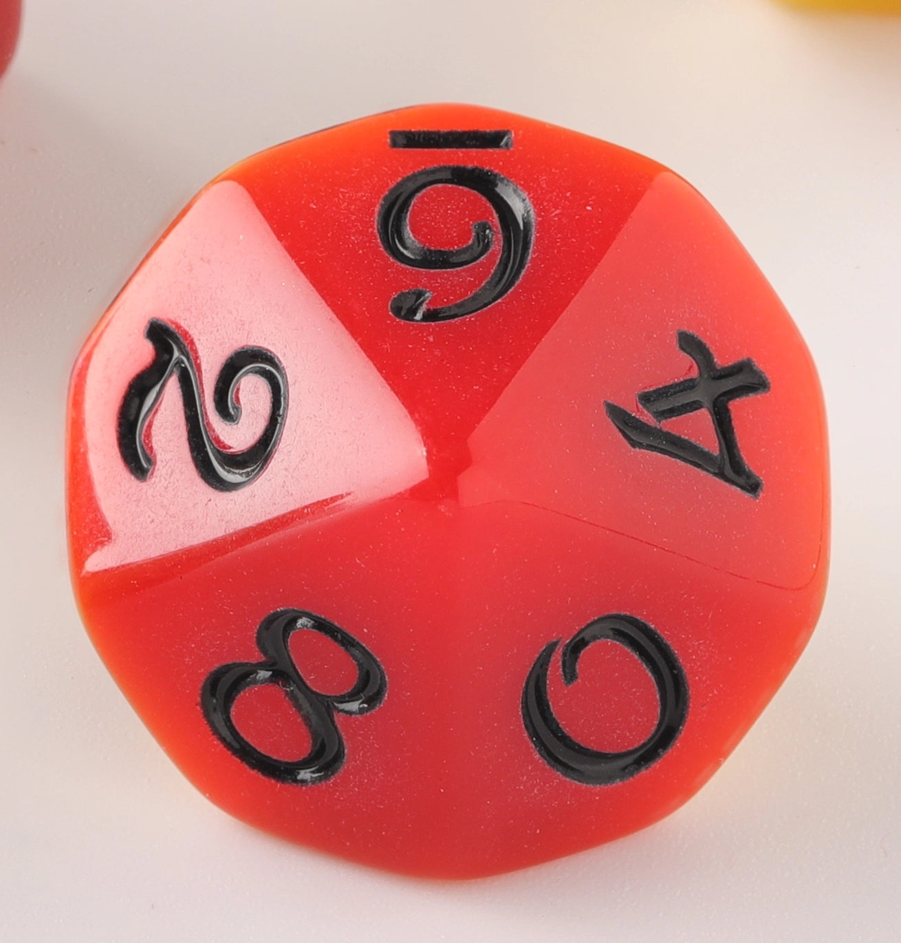 Flame Fusion Dungeons & Dragons Dice Set(DND Dice Set)