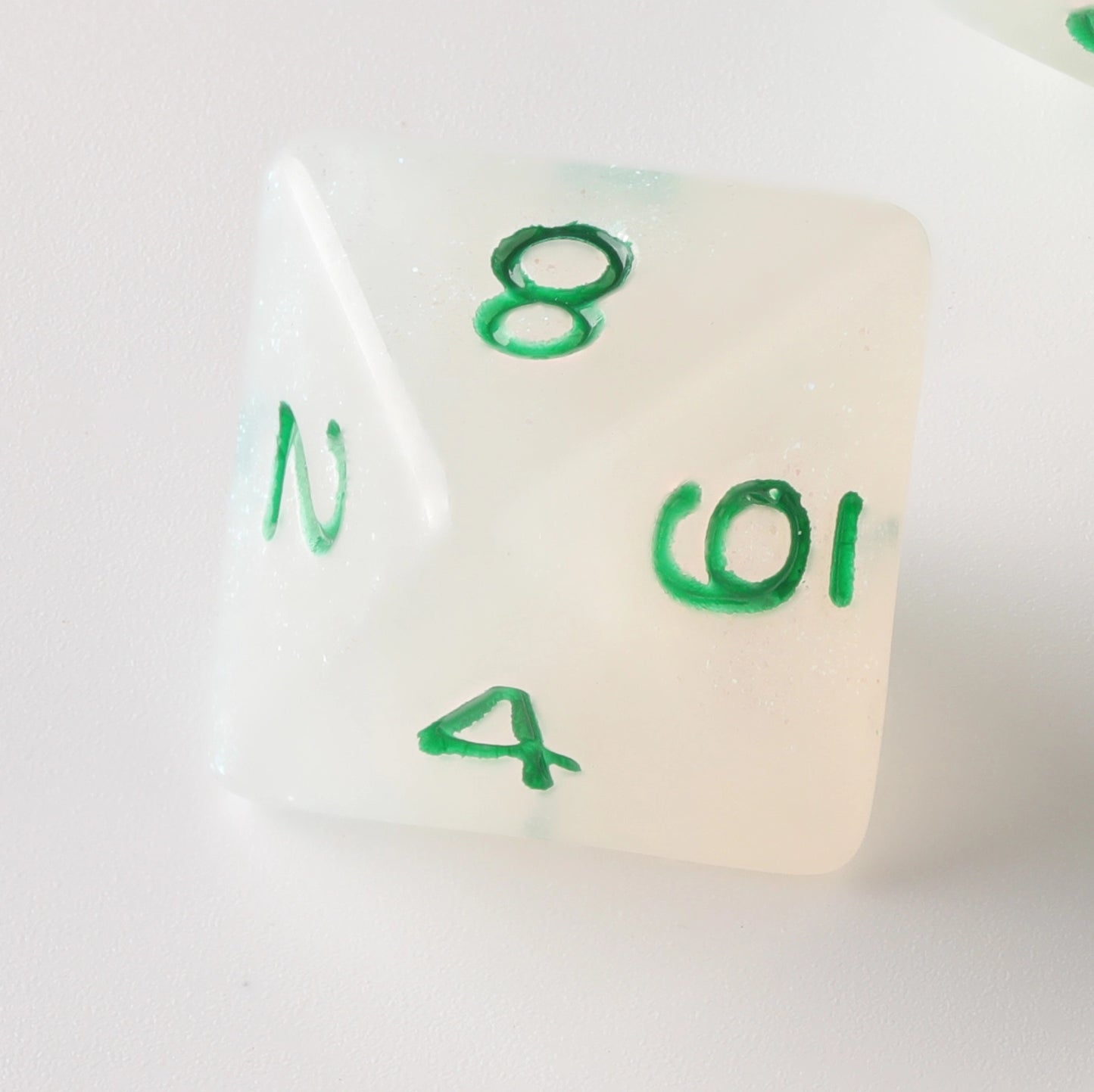 Semi-Transparent Eggshell Dungeons & Dragons Dice Set(DND Dice Set)