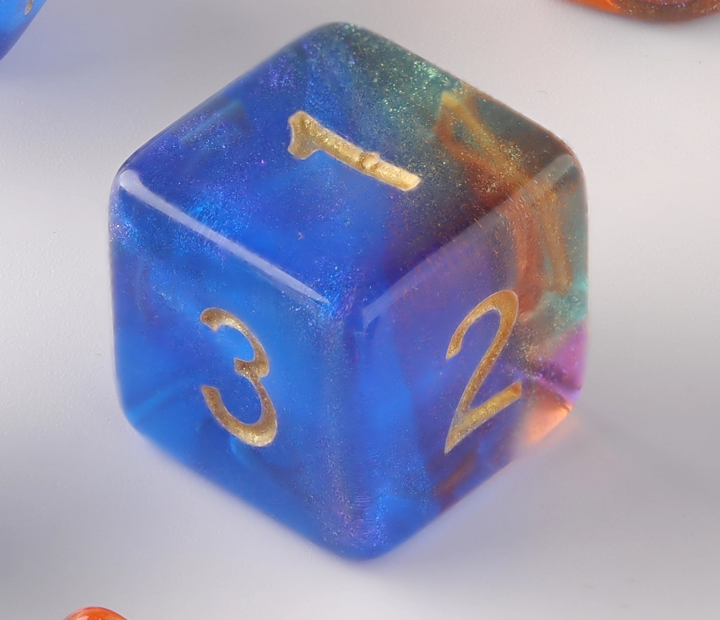 Cosmic Cascade Dungeons & Dragons Dice Set(DND Dice Set)