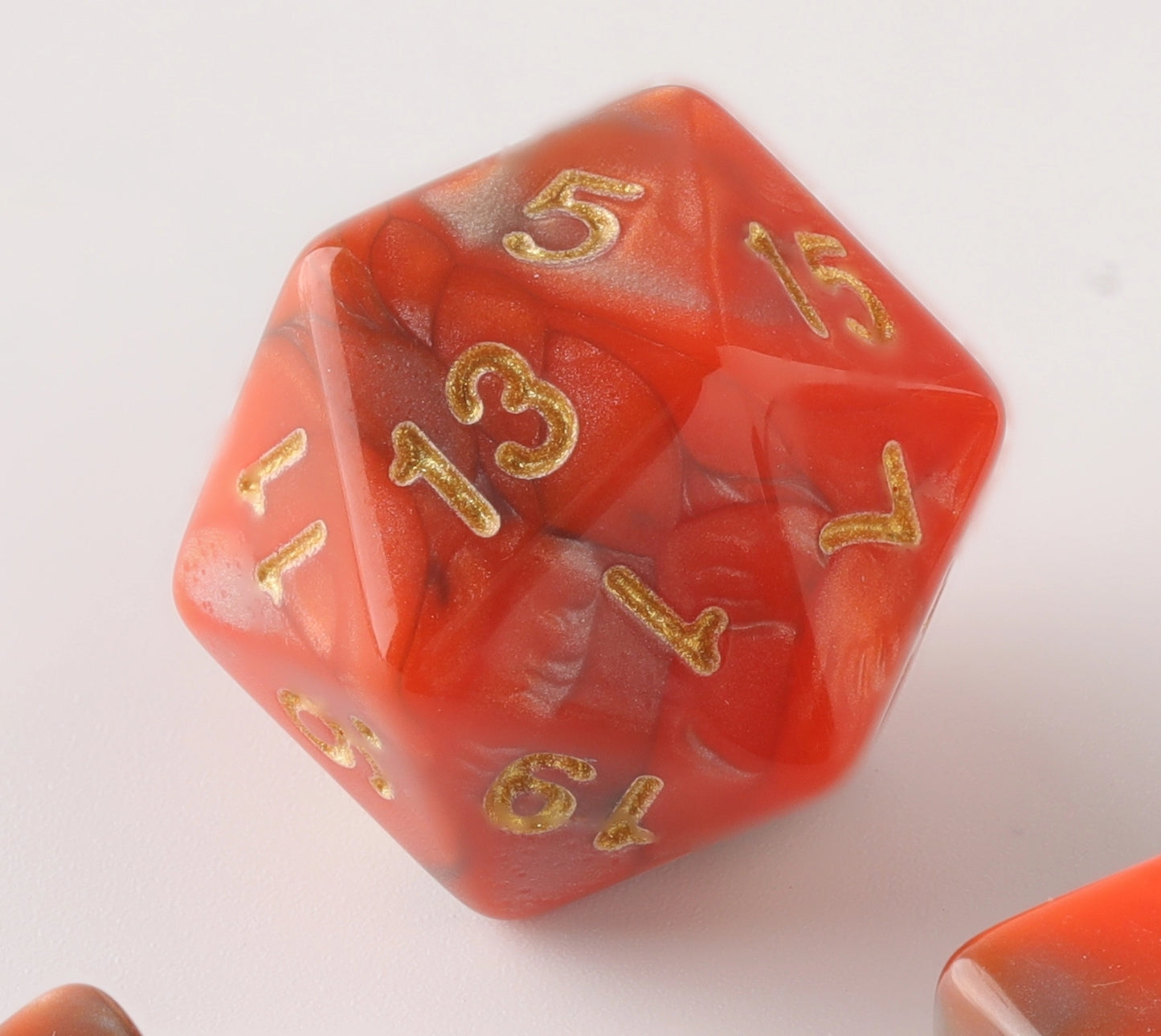 Lava Burst Dungeons & Dragons Dice Set(DND Dice Set)