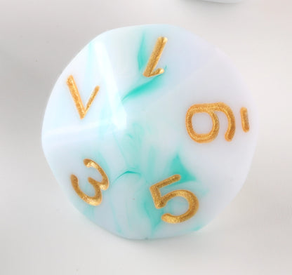 Jade Veil Dungeons & Dragons Dice Set(DND Dice Set)