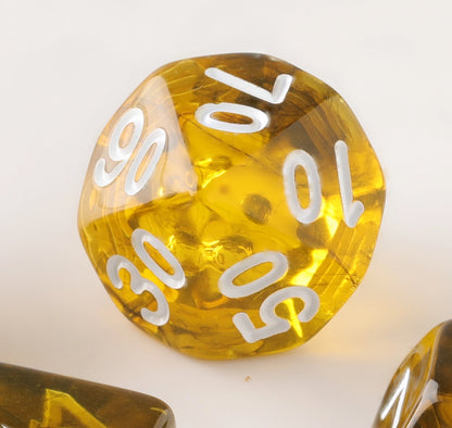 Honeyed Lagoon Dungeons & Dragons Dice Set(DND Dice Set)