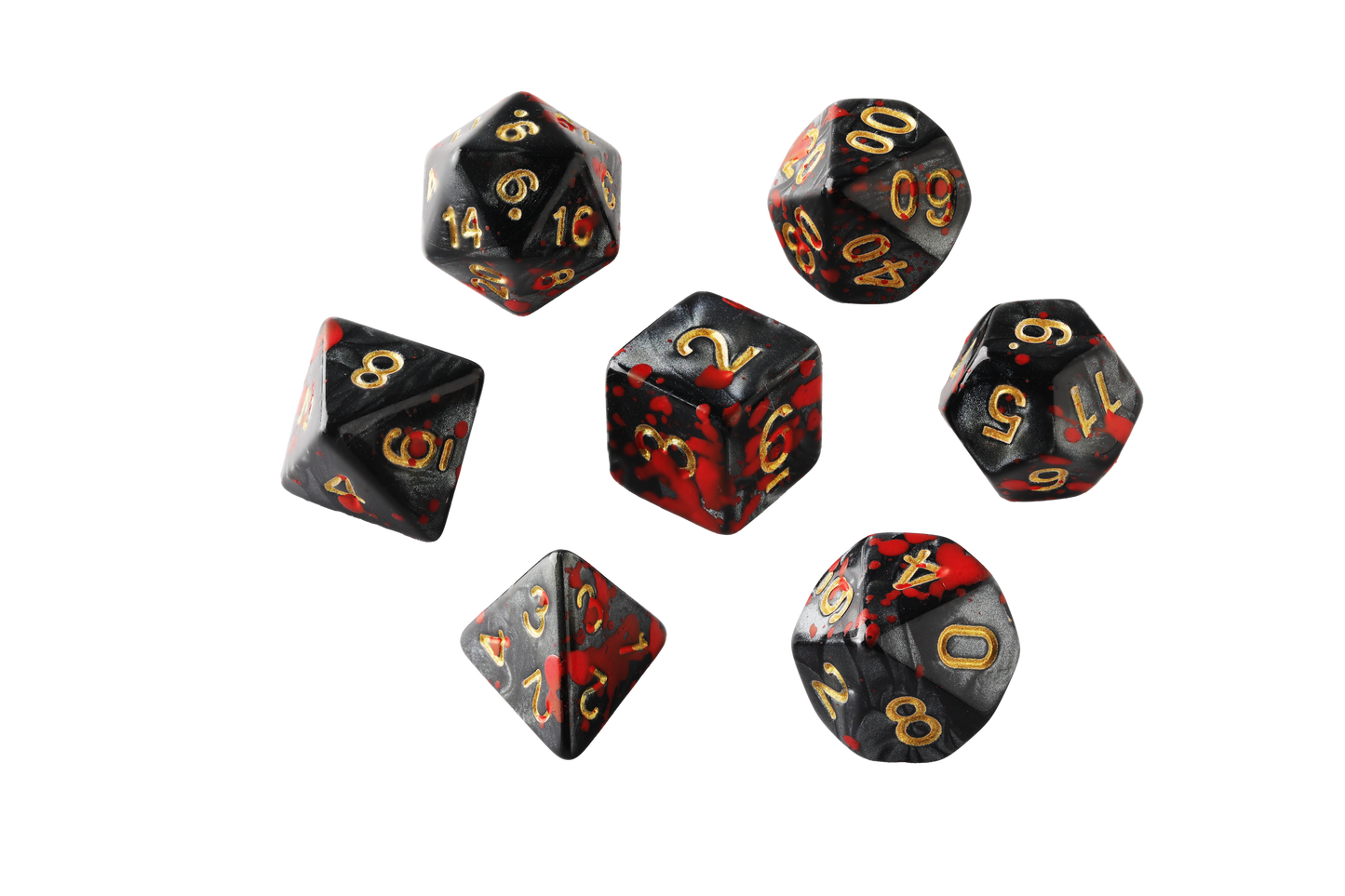 Dragon Slayer Dungeons & Dragons Dice Set(DND Dice Set)