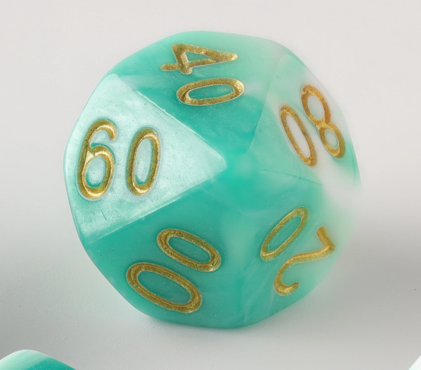 Green Smoke Dungeons & Dragons Dice Set(DND Dice Set)