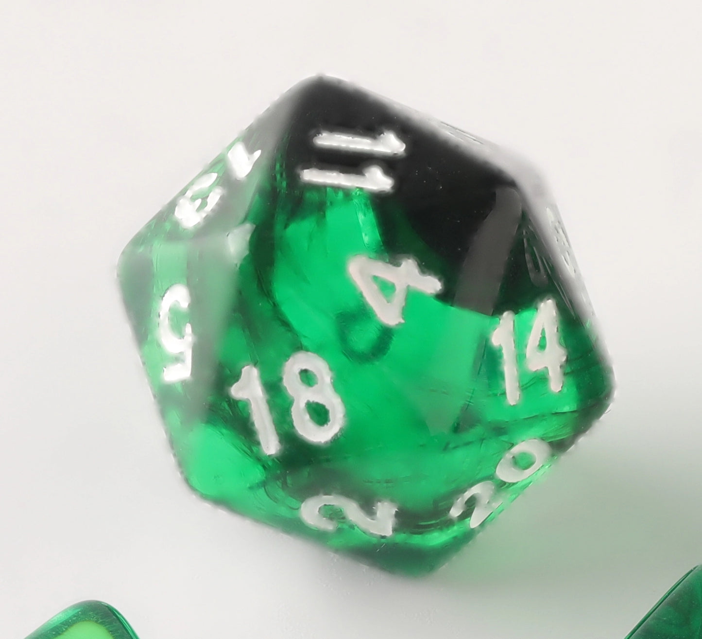 Verdant Crystal Dungeons & Dragons Dice Set(DND Dice Set)