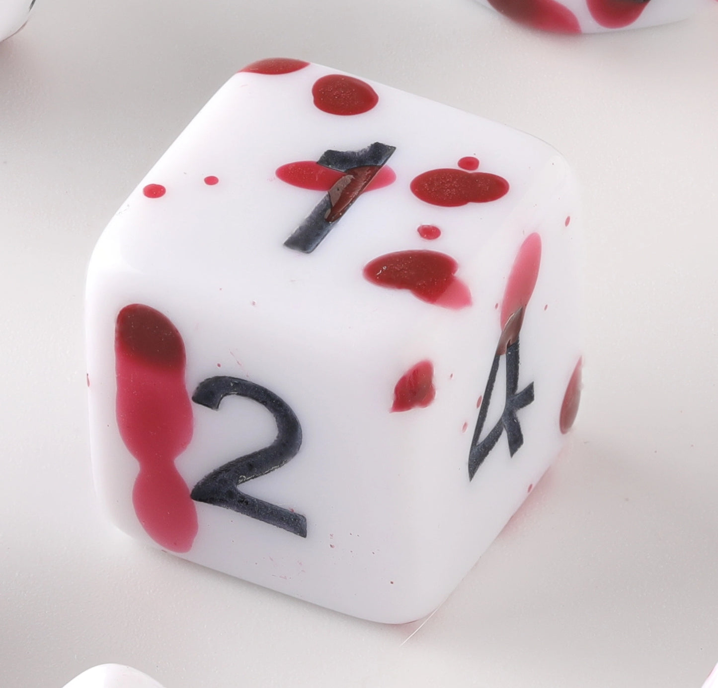 Ivory Bordeaux Dungeons & Dragons Dice Set(DND Dice Set)