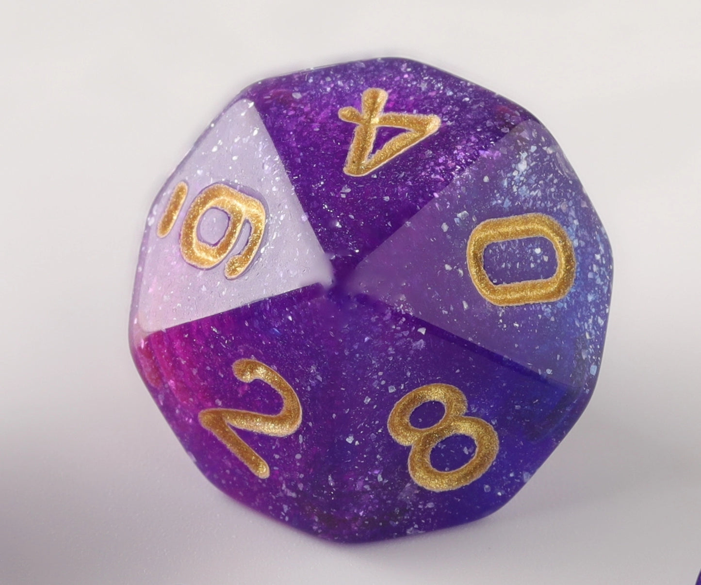 Galactic Amethyst Dungeons & Dragons Dice Set(DND Dice Set)