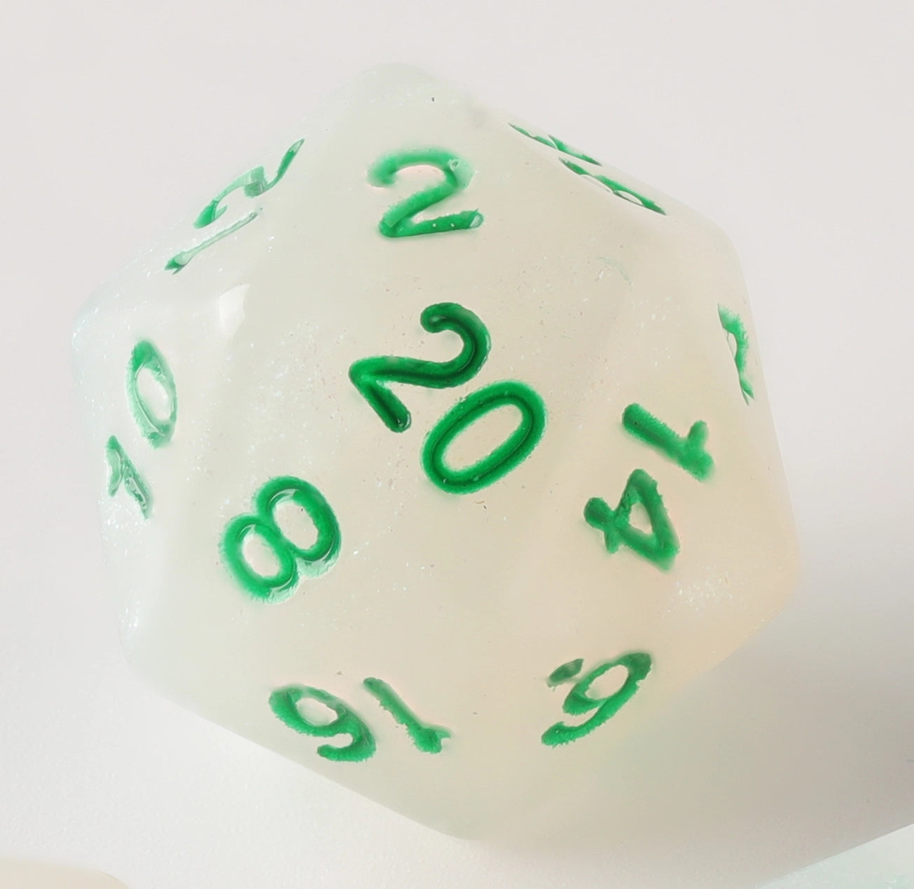 Semi-Transparent Eggshell Dungeons & Dragons Dice Set(DND Dice Set)