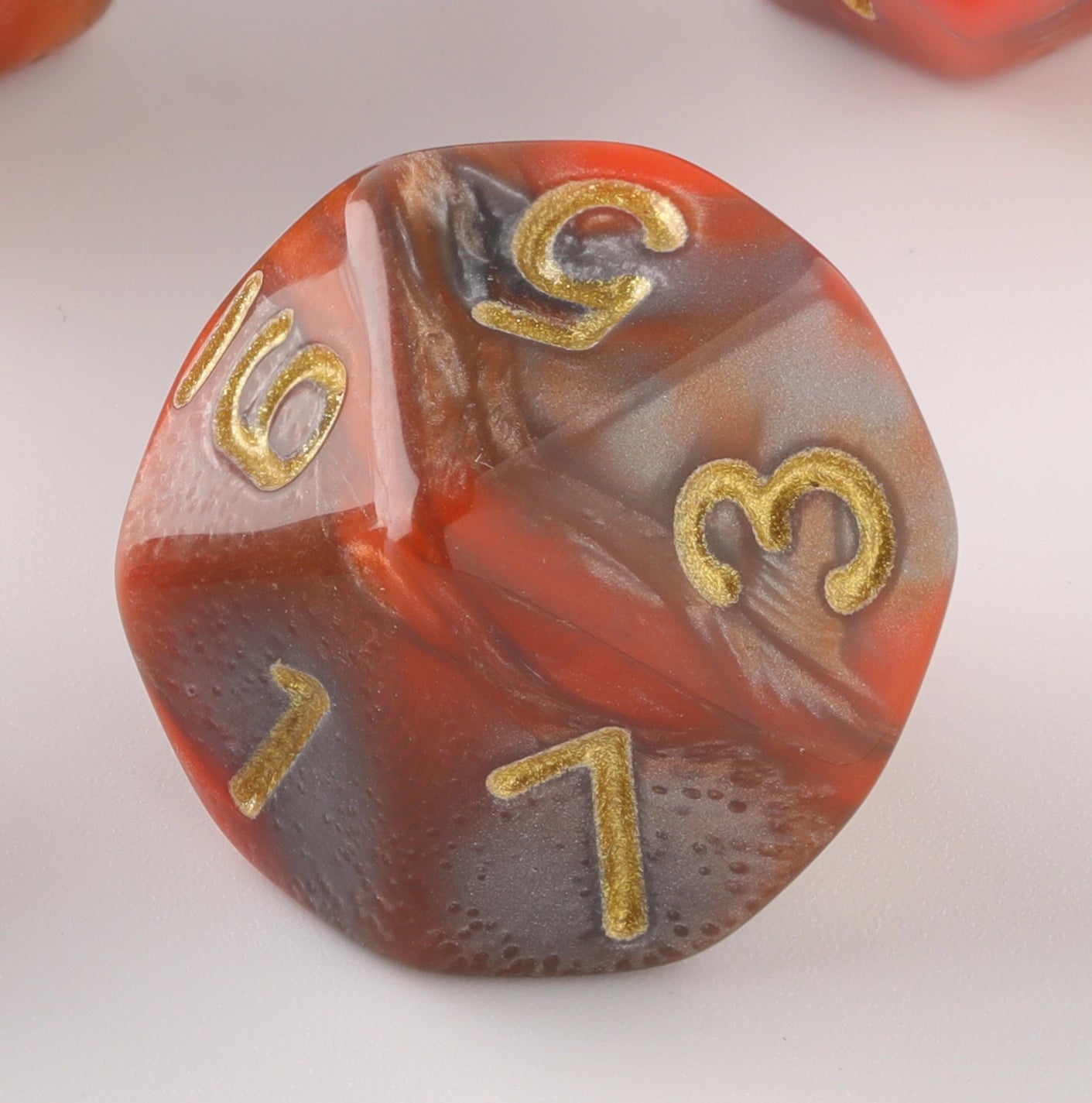 Lava Burst Dungeons & Dragons Dice Set(DND Dice Set)