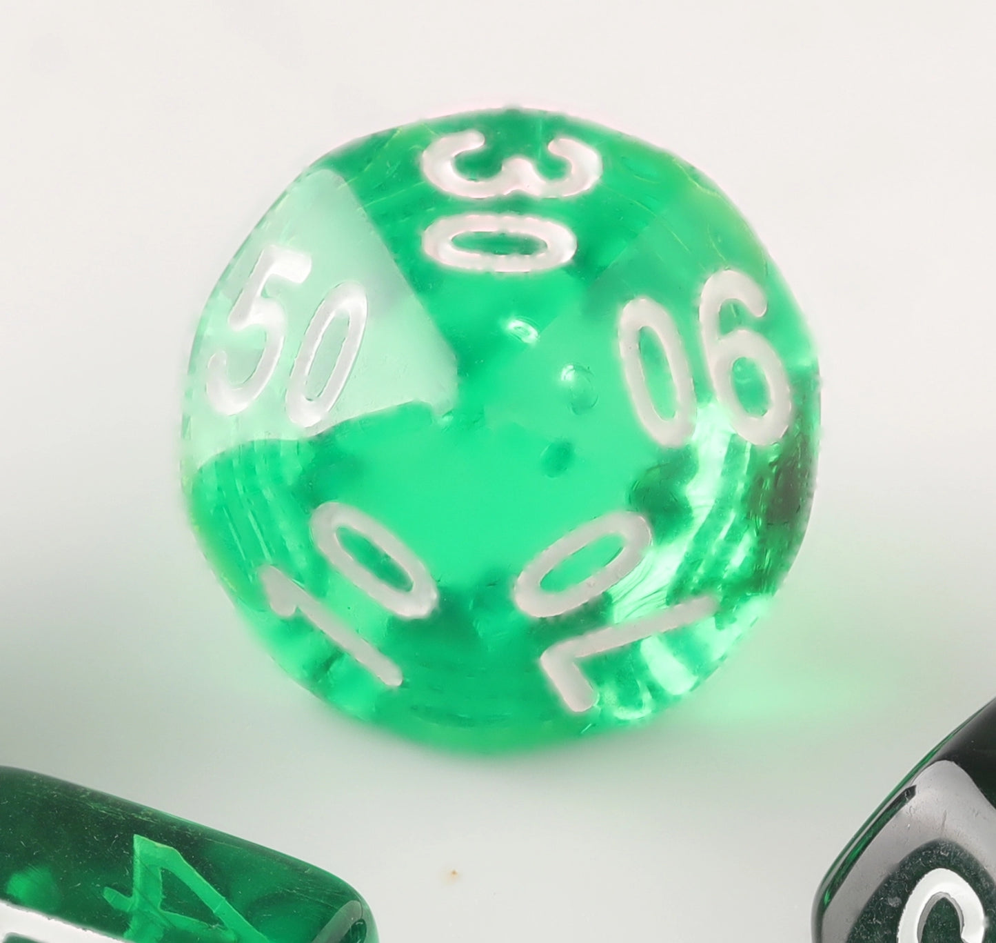 Verdant Crystal Dungeons & Dragons Dice Set(DND Dice Set)