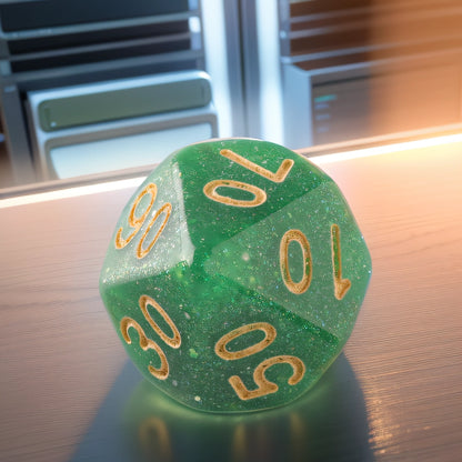 Emerald Elixir Dungeons & Dragons Dice Set(DND Dice Set)