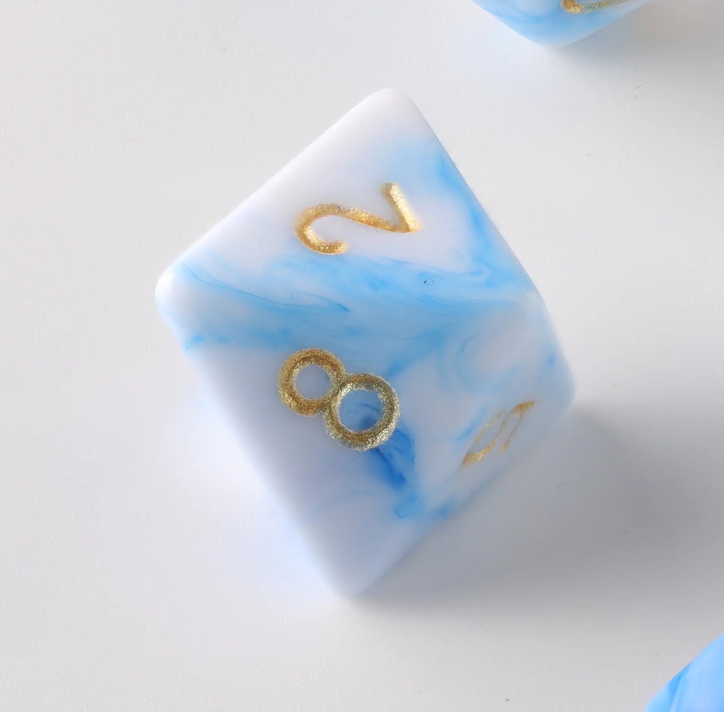 Oceantransparent Dungeons & Dragons Dice Set(DND Dice Set)