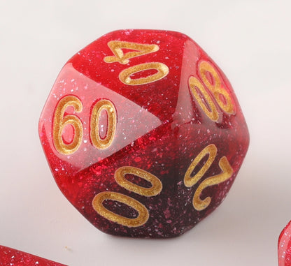 Galactic Ember Dungeons & Dragons Dice Set(DND Dice Set)