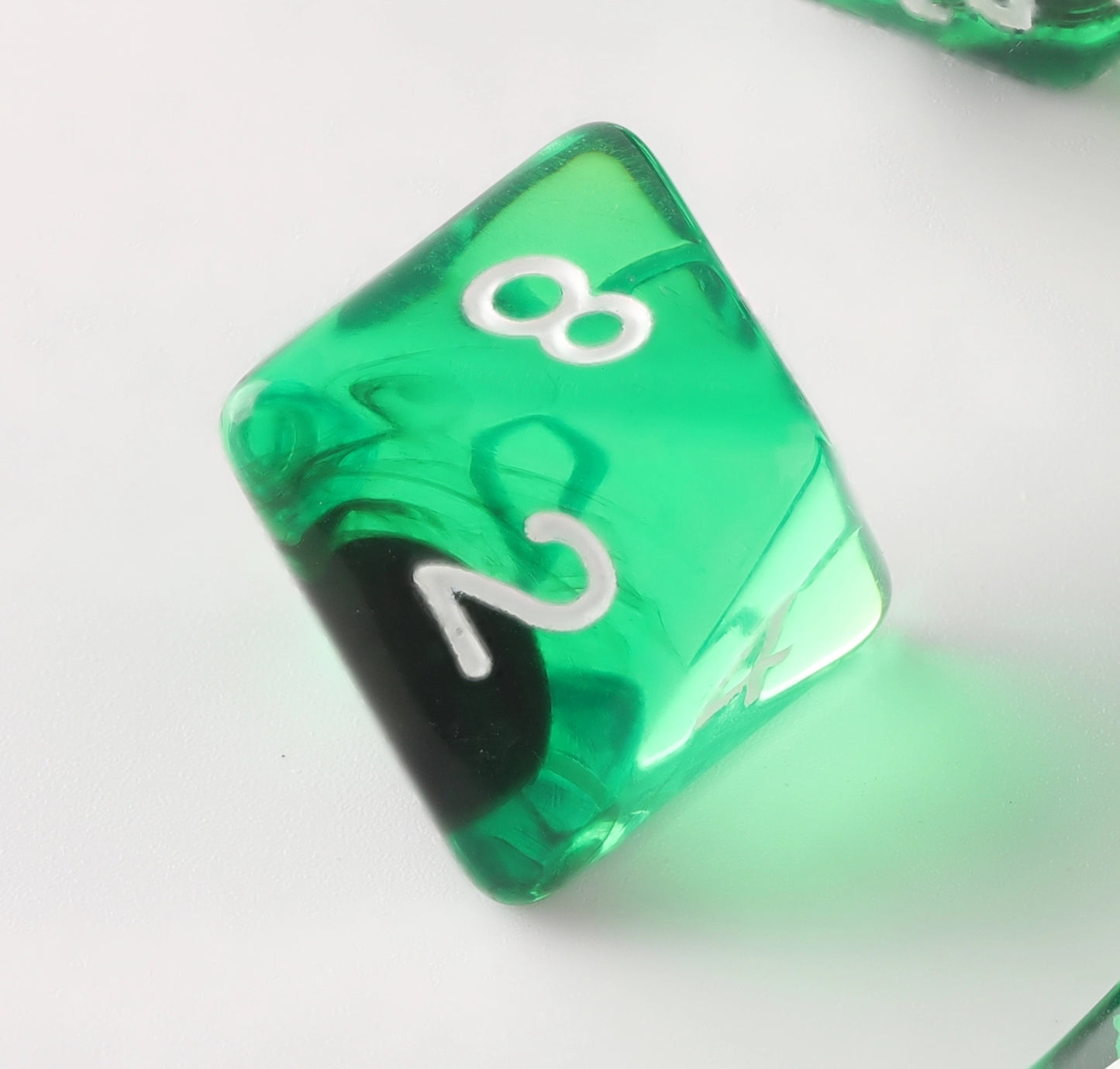 Verdant Crystal Dungeons & Dragons Dice Set(DND Dice Set)