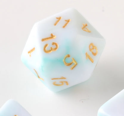 Jade Veil Dungeons & Dragons Dice Set(DND Dice Set)