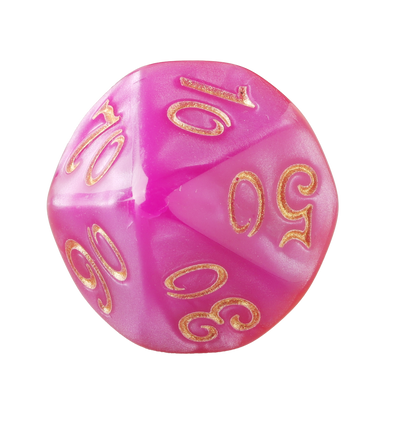 Magma Red Purple Double Combination Dungeons & Dragons Dice Set(DND Dice Set)