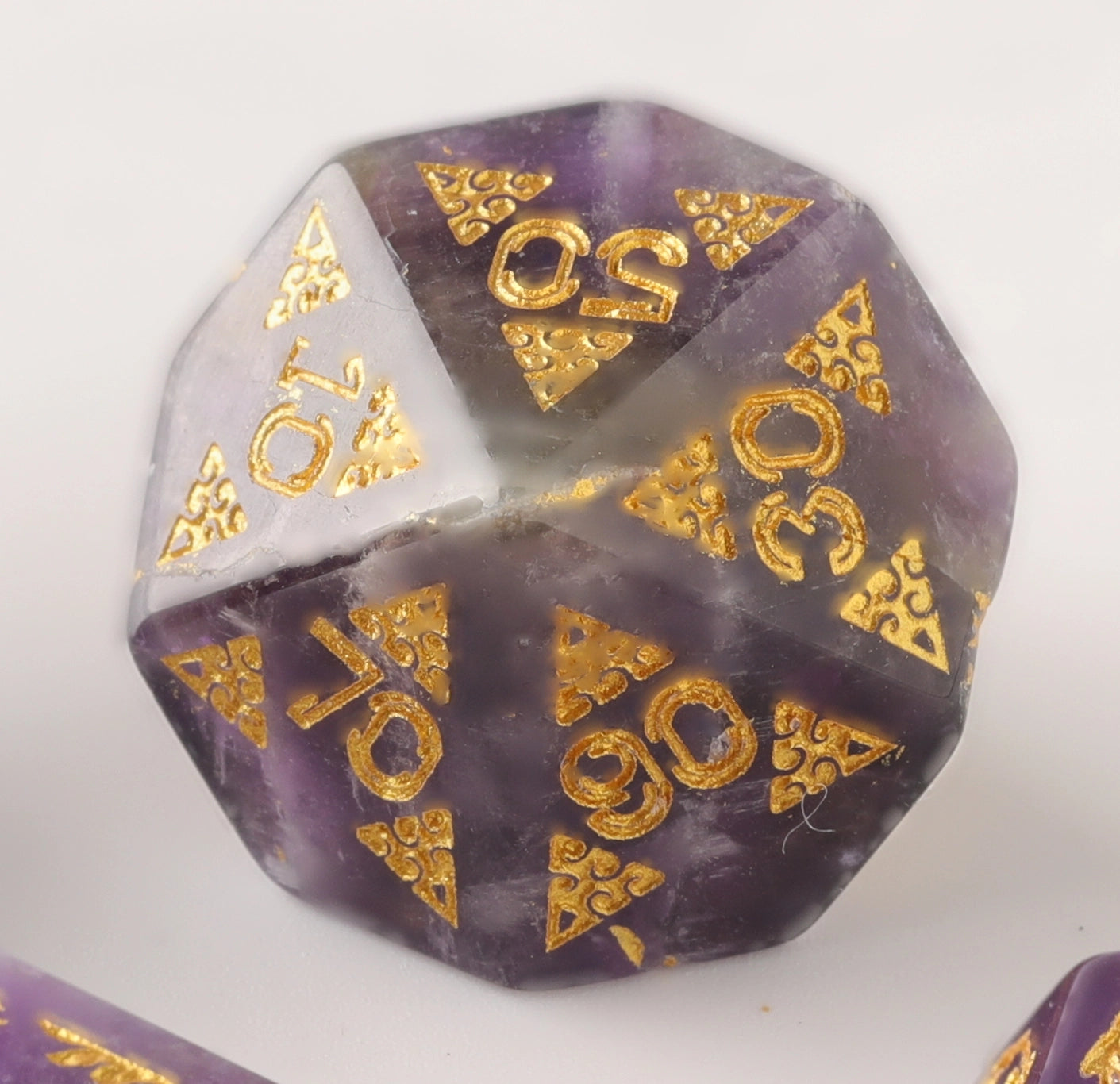 Amethyst Dice Set Drakonlore Chronicles Dungeons & Dragons Dice Set(DND Dice Set)