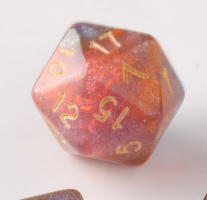 Enchanted Nebula Dungeons & Dragons Dice Set(DND Dice Set)