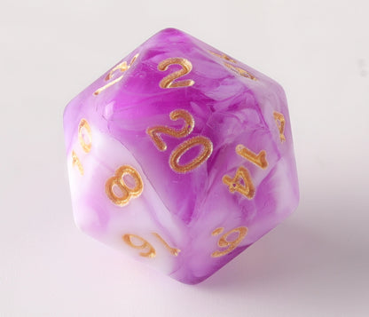 Purple Veil Dungeons & Dragons Dice Set(DND Dice Set)