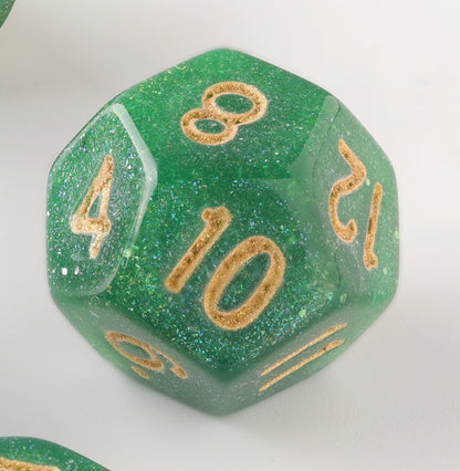 Emerald Elixir Dungeons & Dragons Dice Set(DND Dice Set)