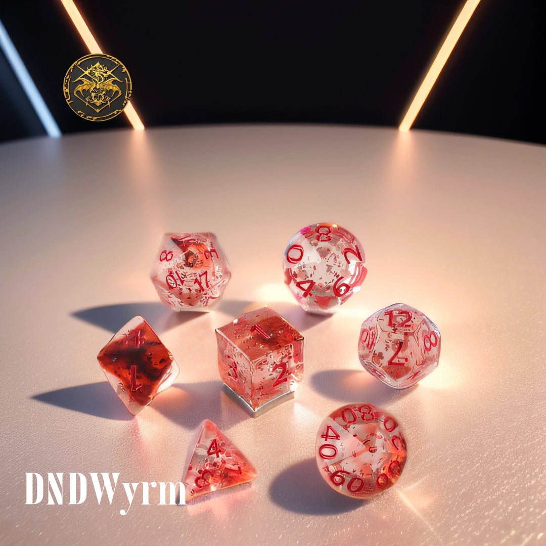 Roseate Dungeons & Dragons Dice Set(DND Dice Set)