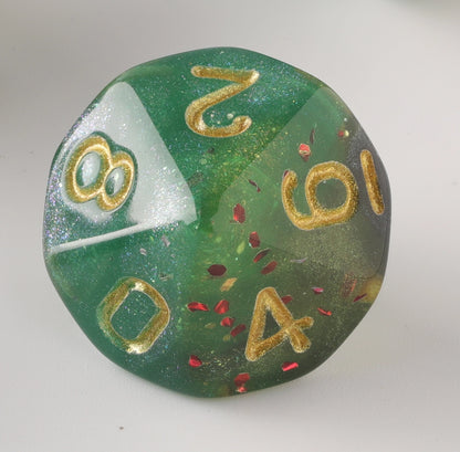 Verdant Nebula Dungeons & Dragons Dice Set(DND Dice Set)