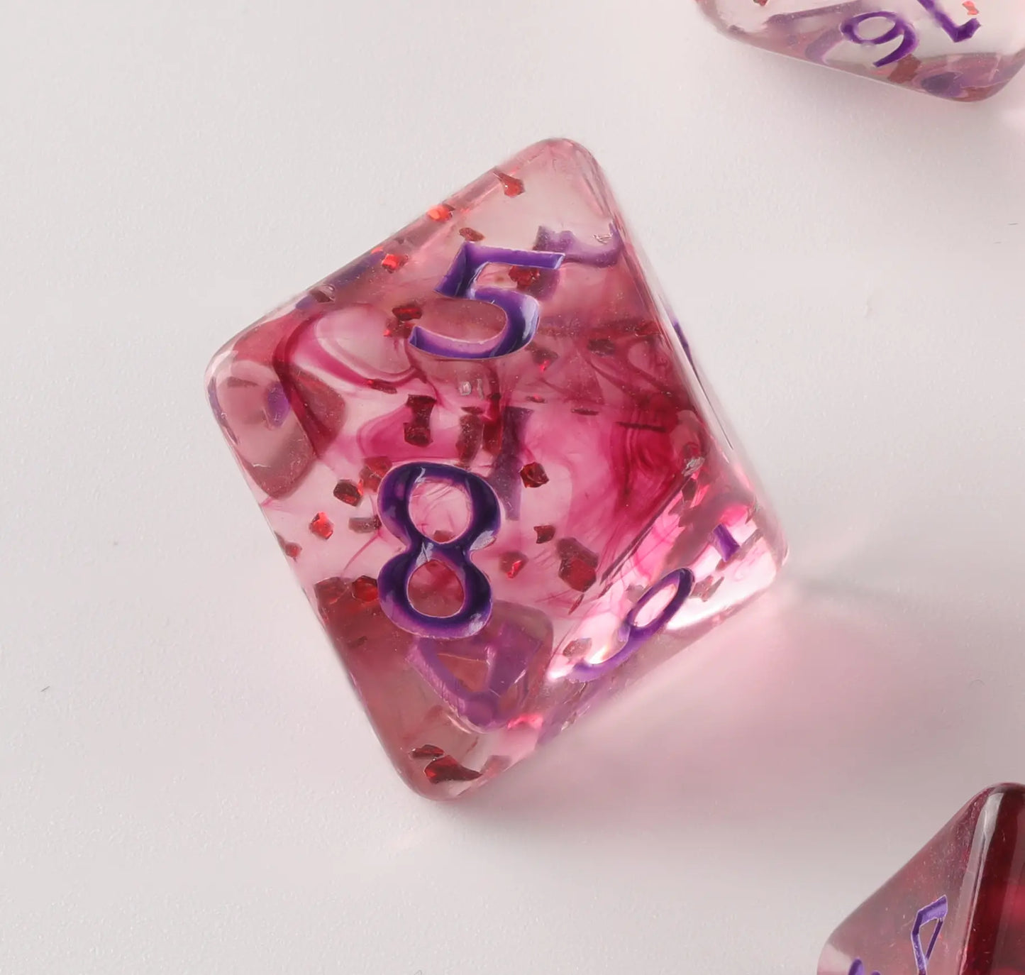 Rose petals Dungeons & Dragons Dice Set(DND Dice Set)