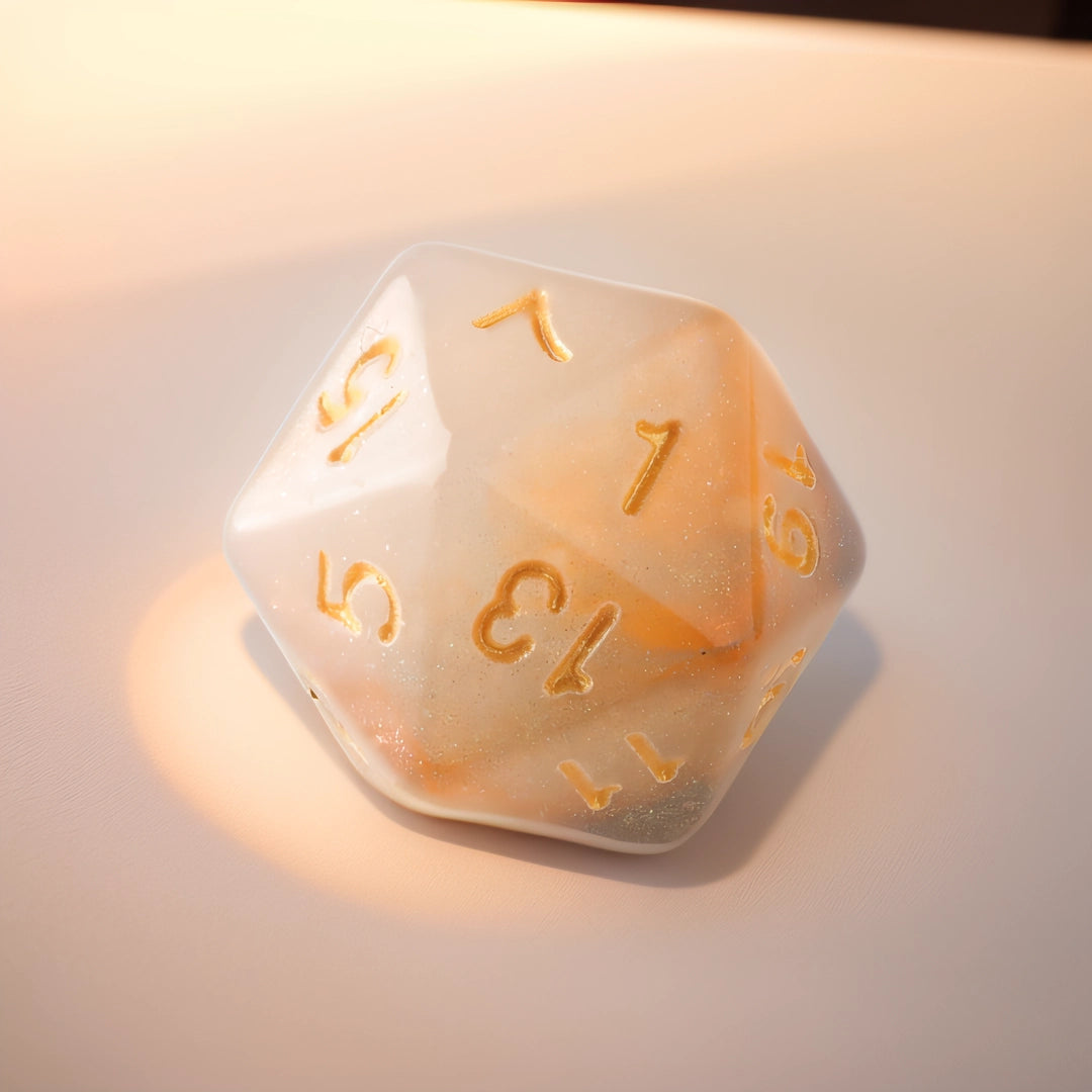 Sunset Glow Dungeons & Dragons Dice Set(DND Dice Set)