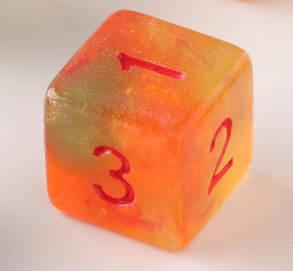 Sundown Serenity Dungeons & Dragons Dice Set(DND Dice Set)