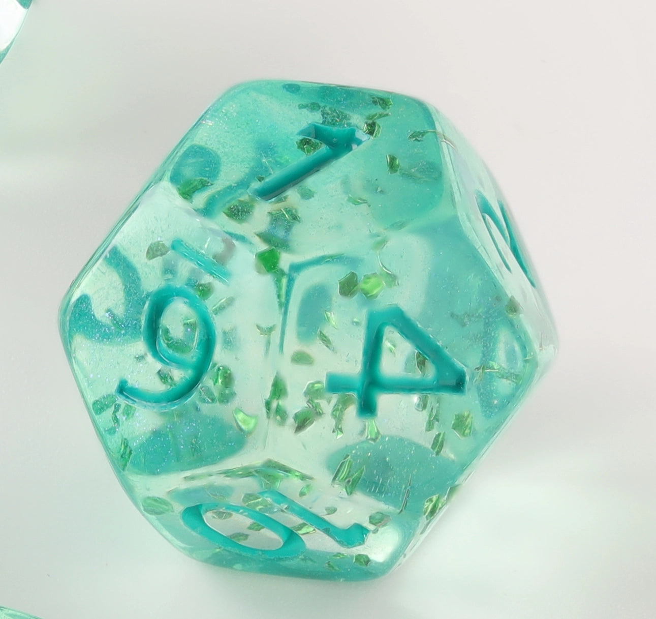 Emerald Whisper Dungeons & Dragons Dice Set(DND Dice Set)