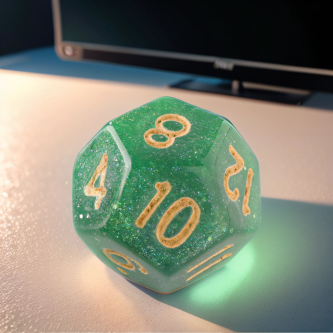 Emerald Elixir Dungeons & Dragons Dice Set(DND Dice Set)