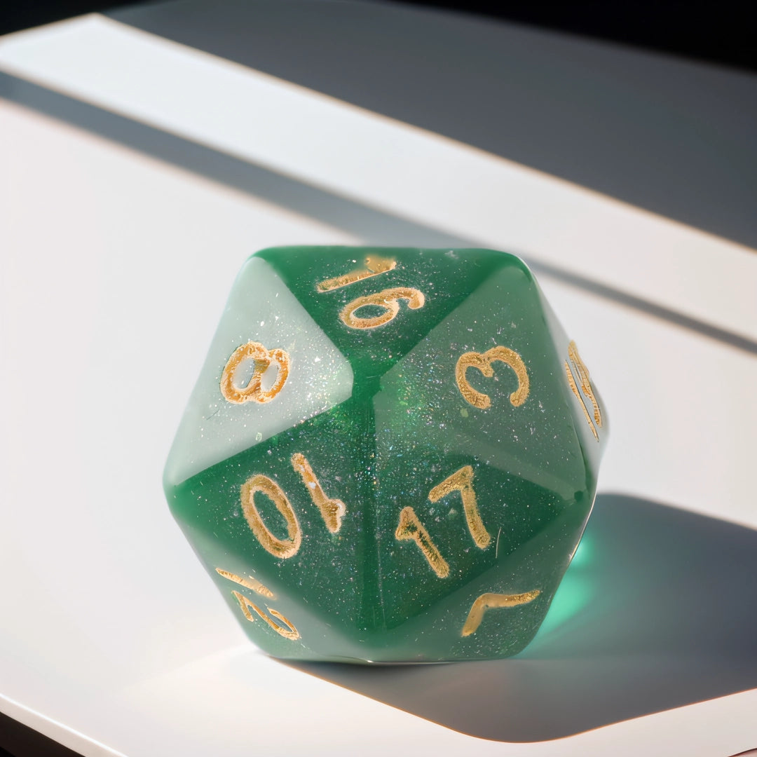 Emerald Elixir Dungeons & Dragons Dice Set(DND Dice Set)