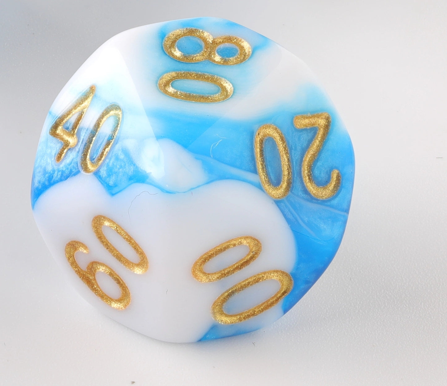 Arctic Breeze Dungeons & Dragons Dice Set - Unique DND Dice for Epic Adventures