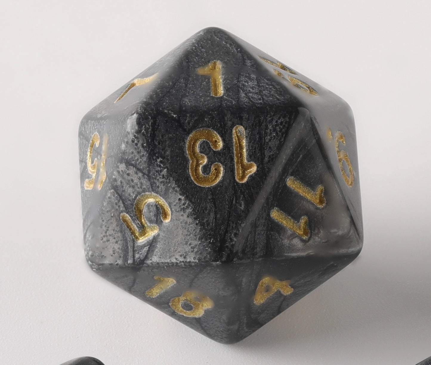 Black Warrior Dungeons & Dragons Dice Set(DND Dice Set)